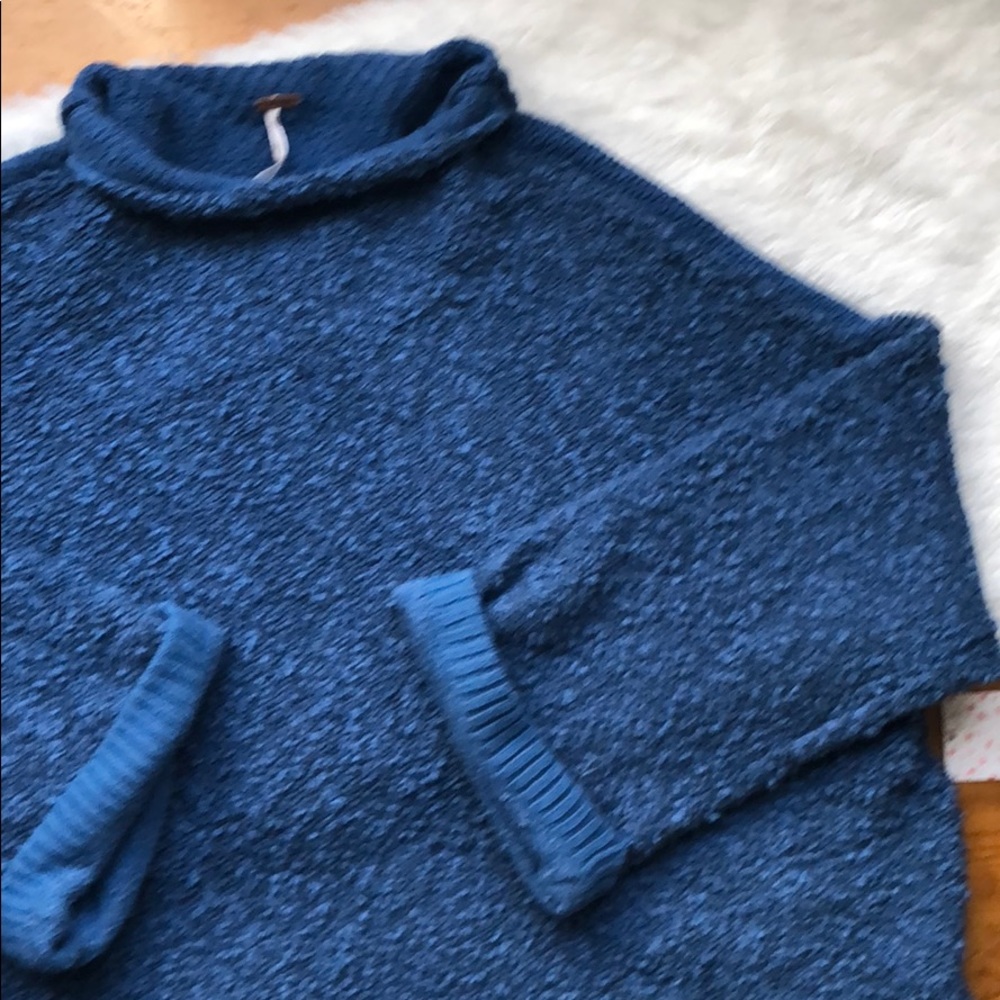 Free People Mix Pattern Pullover Sweater - Picture 4 of 5